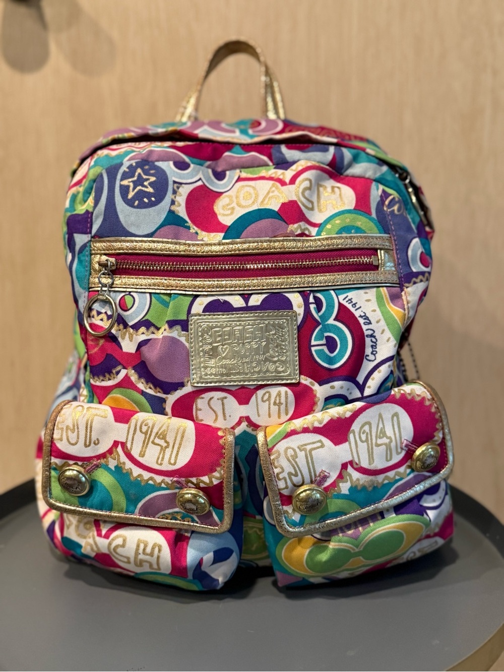 Coach Poppy Pop C backpack